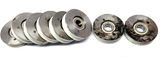 Steel Door Hanger Roller  Nylon Tyre (Curved ) 86mm OD x 20mm ID - 17mm ID Nylon