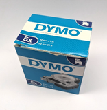 Dymo D1 Label Tape S0720510 - BLUE ON CLEAR