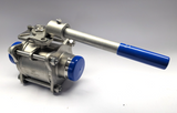 Full Bore Ball Valve PTFE Seat 316L 3" - STAINLESS STEEL