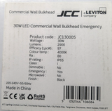 Bulkhead Light Wall   - JCC JC130005 30W Commercial