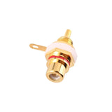 4/8/20PCS RCA Female Socket Connector Chassis Panel Mount Adapter Audio Terminal Plug 3.5mm Plug AV Plug