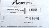 Worcester 87-90° Bend for GB162 100mm/150mm - 7716191098