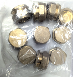 End Cap Brass - Compression Stop Ends - WRAS -  22mm - Mixed brand