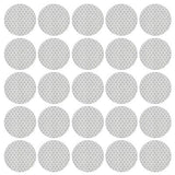 Reflective Stickers Round Reflective Sticker Silver ( Pack of 50 )