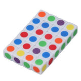 Color Dice Toy 10Pcs 16mm Colorful Dot Dice  Kids Six Sided Dice Trivial Pursuit