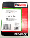 Molly M364100PB SCREW AND RAW PLUG - 6X40 MM - 400 Pieces ( 4 BOXES )