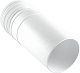 Toilet Soil Pipe WC Connector Adjustable Length Straight Extension Mac Extra
