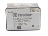 Power Relay -  4PDT - 230 VAC - 12 A  - Socket - Finder 56.34.8.230.0000