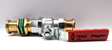 Ball Valve PSU500 22mm - Press X Union Ends - PEGLER 243332 - with lever