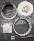 Centrifugal Extractor Fan - Nuaire Cyfan -  Filterless - Bathroom  Kitchen + kit