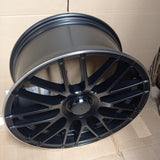 Wheel BZ9007 Matt Black Polished 22060-8 9007 2095-162 B3 / M5