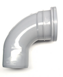 Socket 3S161G x Plain End 87.5 ° Bend 82 mm - Grey