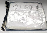 Coverall White Disposable Type 5 6 Protective Suit XXL ( With Cuffs) ** Pack of 5