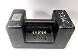 5kg CAST IRON WEIGHT