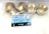 35mm Compression x 1-1/4" BSP female Iron Straight Adaptor | Brass Fitting