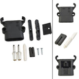 80A Black Electric Plug Power Connector Forklift Battery Connector Pair