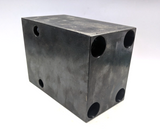 Double Acting Block Cylinder - piston Ø 63mm stroke 100mm - max 500 bar Roemheld