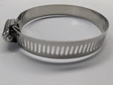 Hose Clamp 20 Pack Stainless Steel Adjustable 46-70mm Size Range Worm Gear H...