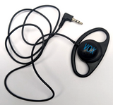 VOX 3.5mm Plug Wired D-Shape - Single Side Earphone ( Pack of 12 )