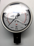 Industrial Pressure Gauge - Swagelok  PGI-100B-BG10-LAP1-B Glycerin-Filled Dial