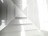 Vent Grill - Square Face Slat - RS PRO White Aluminium  - 445 mm 36.2mm