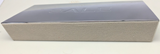 RETAIL SHELF SALE SIGN - POLISHED STAINLESS STEEL - 17 X 8 X 3cm - soft base X 4