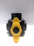 Poly Ball Valve 3-Way - BANJO V125SL  -  FNPT - 1-1 / 4 ”