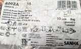 SANHA 6002A - 15 - 90 DEGREE F/F - 10 PACK