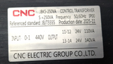CNC JBK5-250VA - CONTROL TRANSFORMER - AC 50~60Hz circuits - 440V OUTPUT