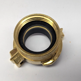 MEGA 1" Quick CLAW Coupler With Female Thread Brass CD40 - PACK 2