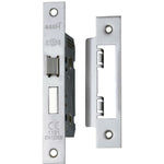 Eurospec Bathroom Lock 3" Satin Nickel