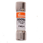 Bussmann FNQ-6 (FNQ6, BP/FNQ-6) 6 Amp (6A) 500V Midget Time-Delay Class CC Fuse